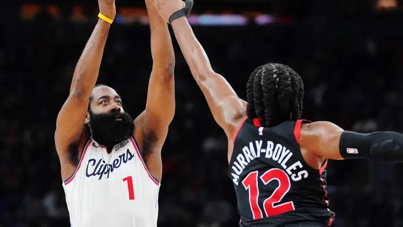 开云体育APP下载-快船121-117猛龙3利好！哈登关键球太猛，祖巴茨回暖，配角齐贡献